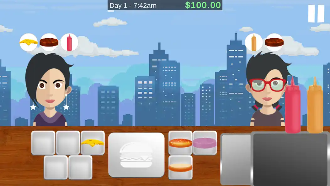 Play Burger Craft Tycoon as an online game Burger Craft Tycoon with UptoPlay