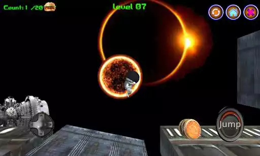 Play Burger In Space -  this videogame free-to-play as an online game Burger In Space -  this videogame free-to-play with UptoPlay