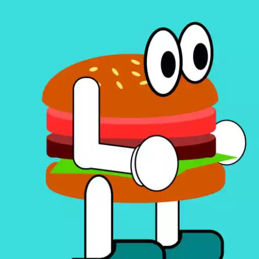 Play BurgerJump - 2D Action Side-scrolling Jump Game APK