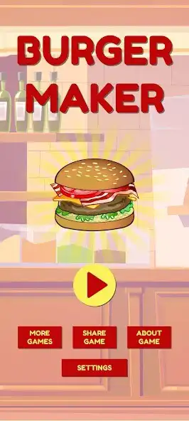 Play Burger Maker - Food Game  and enjoy Burger Maker - Food Game with UptoPlay