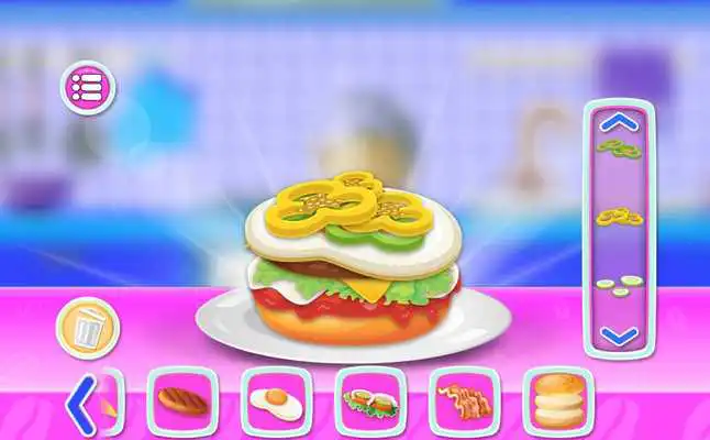Play Burger Maker Mania : Chef Game