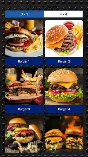 Play Burger Puzzle as an online game Burger Puzzle with UptoPlay