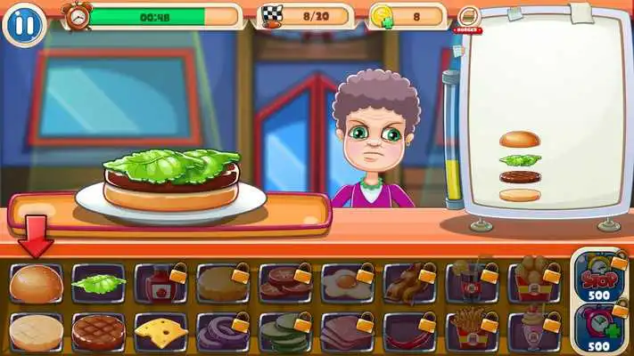 Play Burger Restaurant Game