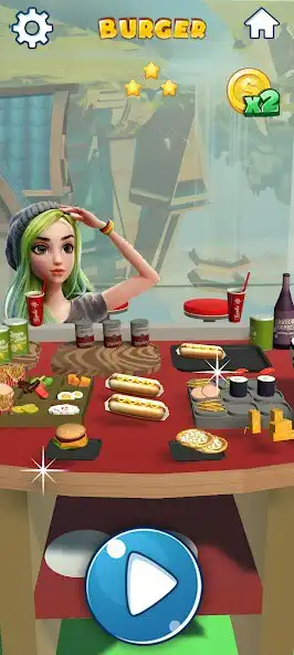 Play Burger Shop Chef Cooking Game  and enjoy Burger Shop Chef Cooking Game with UptoPlay