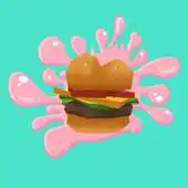 Free play online Burger Splat - Color Shooter APK