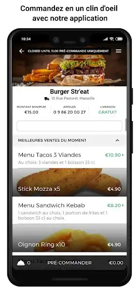 Play Burger Streat Marseille as an online game Burger Streat Marseille with UptoPlay