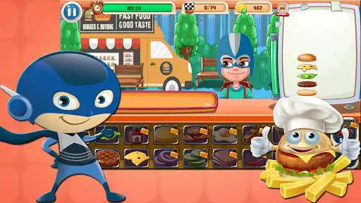 Play Burger Street Hero Shop