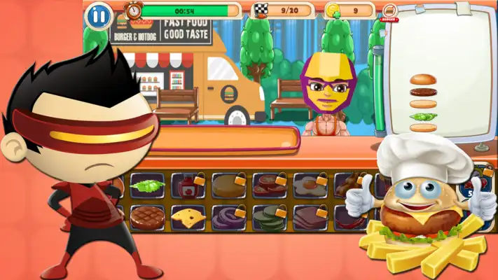Play Burger Street Hero Shop