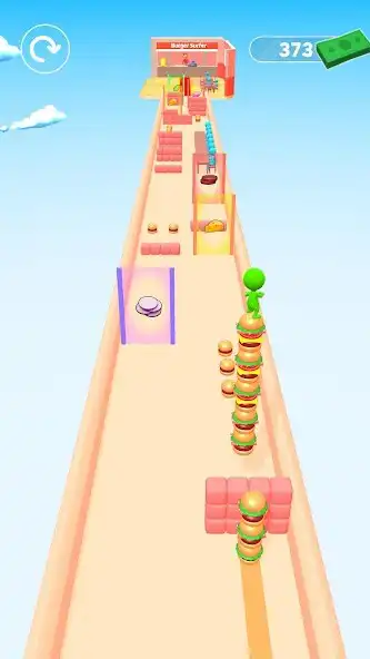 Play Burger Surfer as an online game Burger Surfer with UptoPlay