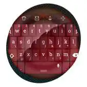 Free play online Burgundy love Keypad Cover APK