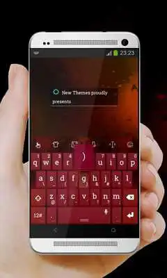 Play Burgundy love Keypad Cover