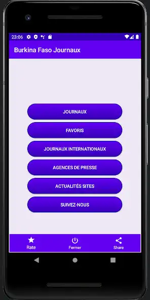 Play Burkina Faso Newspapers  and enjoy Burkina Faso Newspapers with UptoPlay