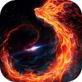 Free play online Burning bird live wallpaper APK Free play online Burning bird live wallpaper APK