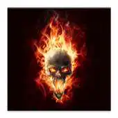 Free play online Burning Skull Live Wallpaper APK Free play online Burning Skull Live Wallpaper APK