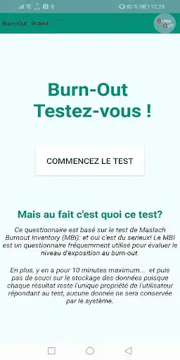 Play Burn-Out : Testez-vous!  and enjoy Burn-Out : Testez-vous! with UptoPlay