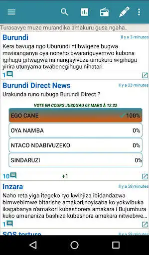 Play Burundi Direct News  and enjoy Burundi Direct News with UptoPlay