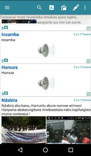 Play Burundi Direct News as an online game Burundi Direct News with UptoPlay