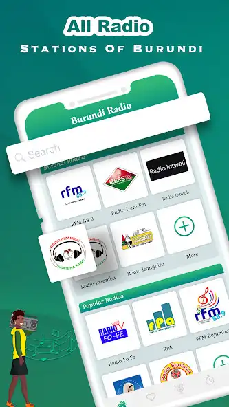 Play Burundi Radio : FM Burundi Radio Player  and enjoy Burundi Radio : FM Burundi Radio Player with UptoPlay