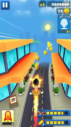Play Bus And Subway Endless Runner as an online game Bus And Subway Endless Runner with UptoPlay