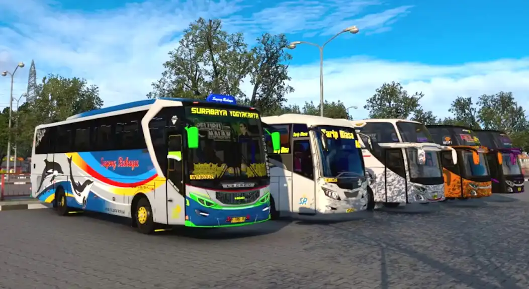 Play Bus Basuri Nusantara Simulator as an online game Bus Basuri Nusantara Simulator with UptoPlay