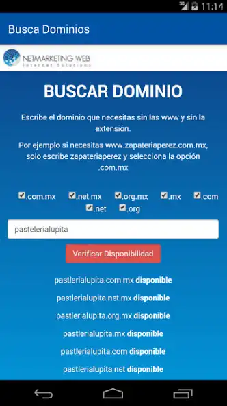 Play Busca Dominios as an online game Busca Dominios with UptoPlay