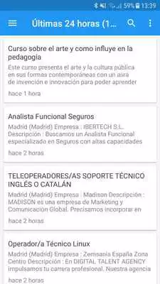 Play Buscar Trabajo, ofertas de empleo y cursos