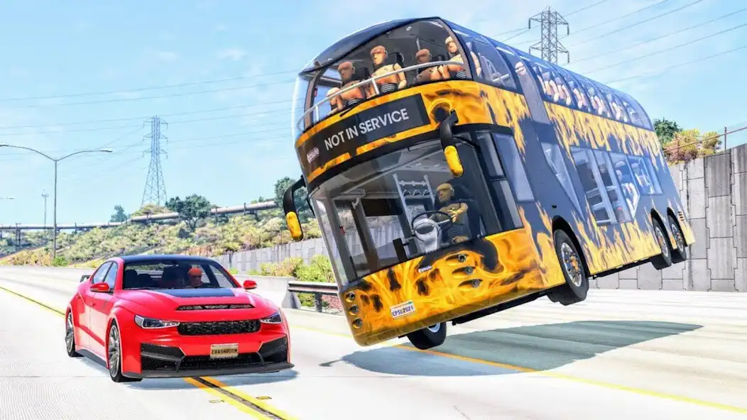 Play Bus Crash Car Simulation 3D  and enjoy Bus Crash Car Simulation 3D with UptoPlay
