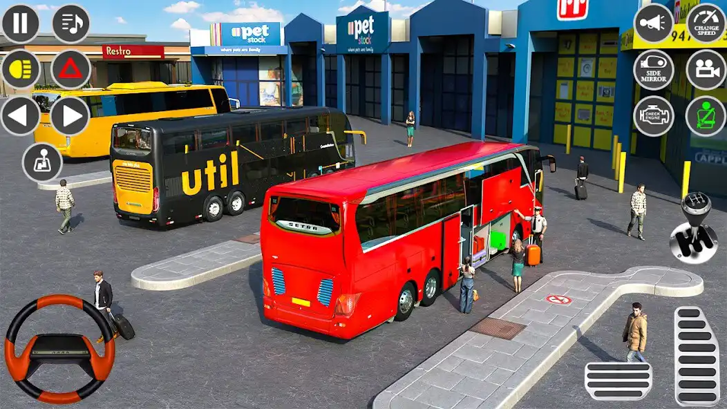 Play Bus Driving Game - Bus Game 3D as an online game Bus Driving Game - Bus Game 3D with UptoPlay