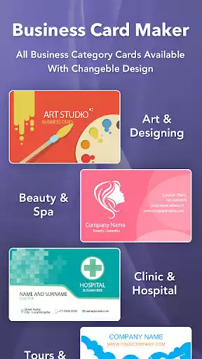 Play BusinessCard Maker as an online game BusinessCard Maker with UptoPlay