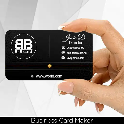 Play Business card maker with QR Co APK