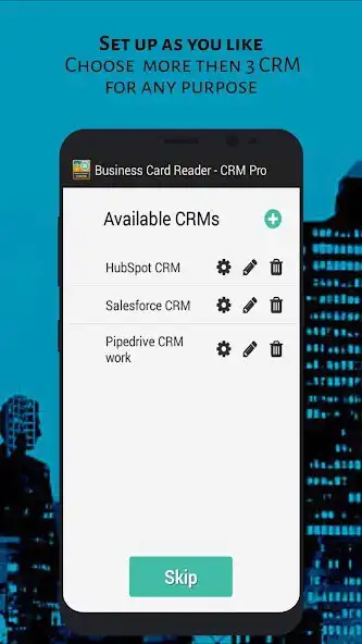 Play Business Card Reader - CRM Pro as an online game Business Card Reader - CRM Pro with UptoPlay