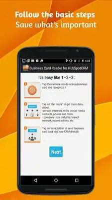 Play Business Card Reader for HubSpot CRM