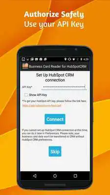 Play Business Card Reader for HubSpot CRM