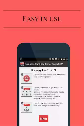 Play Business Card Reader for Sugar CRM