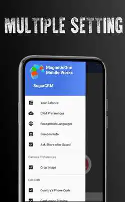Play Business Card Reader for Sugar CRM
