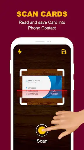 Play Business Card Scanner  Reader  and enjoy Business Card Scanner  Reader with UptoPlay