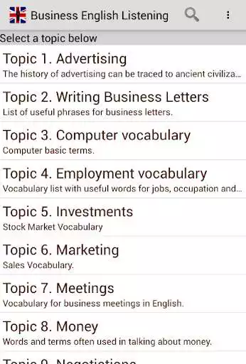 Play Business English Listening