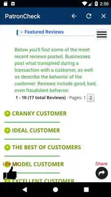 Play Businesses Review Customers - PatronCheck.com