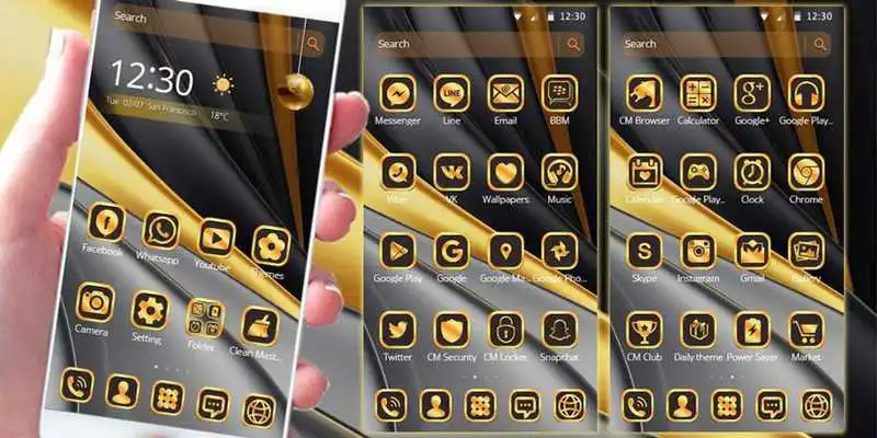 Play Business gold Theme gold pro