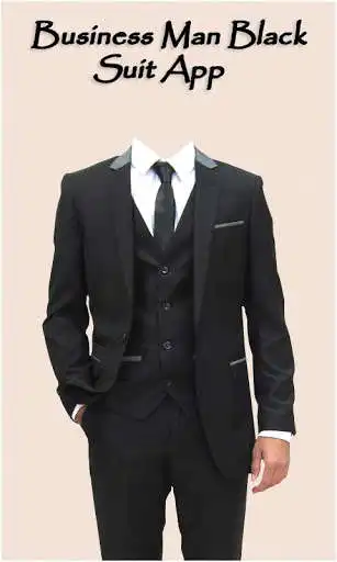 Play Business Man Black Suit App