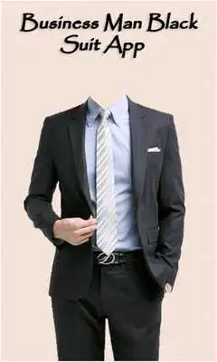 Play Business Man Black Suit App