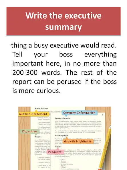 Play Business Report Writing - An educational app as an online game Business Report Writing - An educational app with UptoPlay