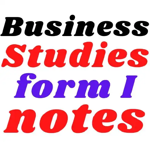 Play Business studies: form 1 notes APK