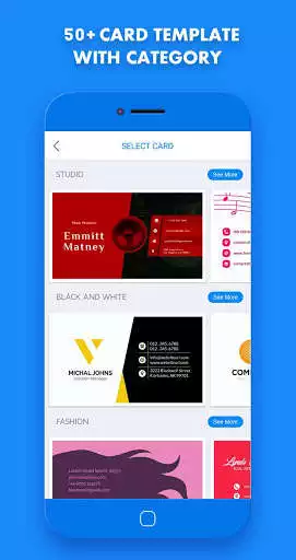 Play Business/Visiting Card Maker - Creator