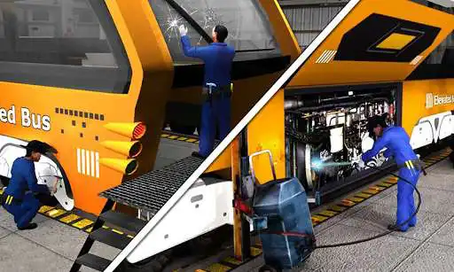 Play Bus Mechanic Auto Repair Shop-Car Garage Simulator as an online game Bus Mechanic Auto Repair Shop-Car Garage Simulator with UptoPlay
