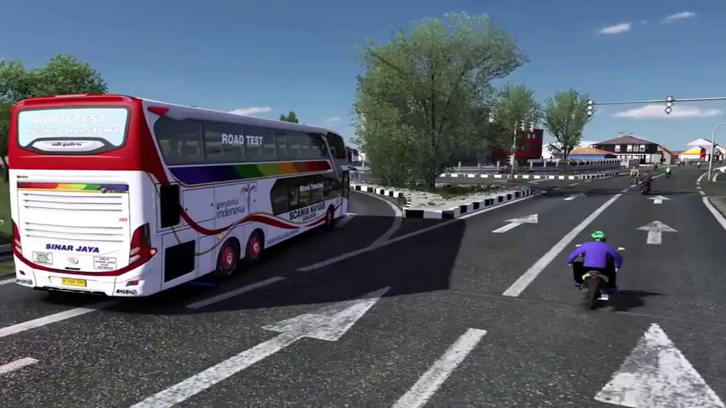 Play Bus Oleng Racing Simulator as an online game Bus Oleng Racing Simulator with UptoPlay