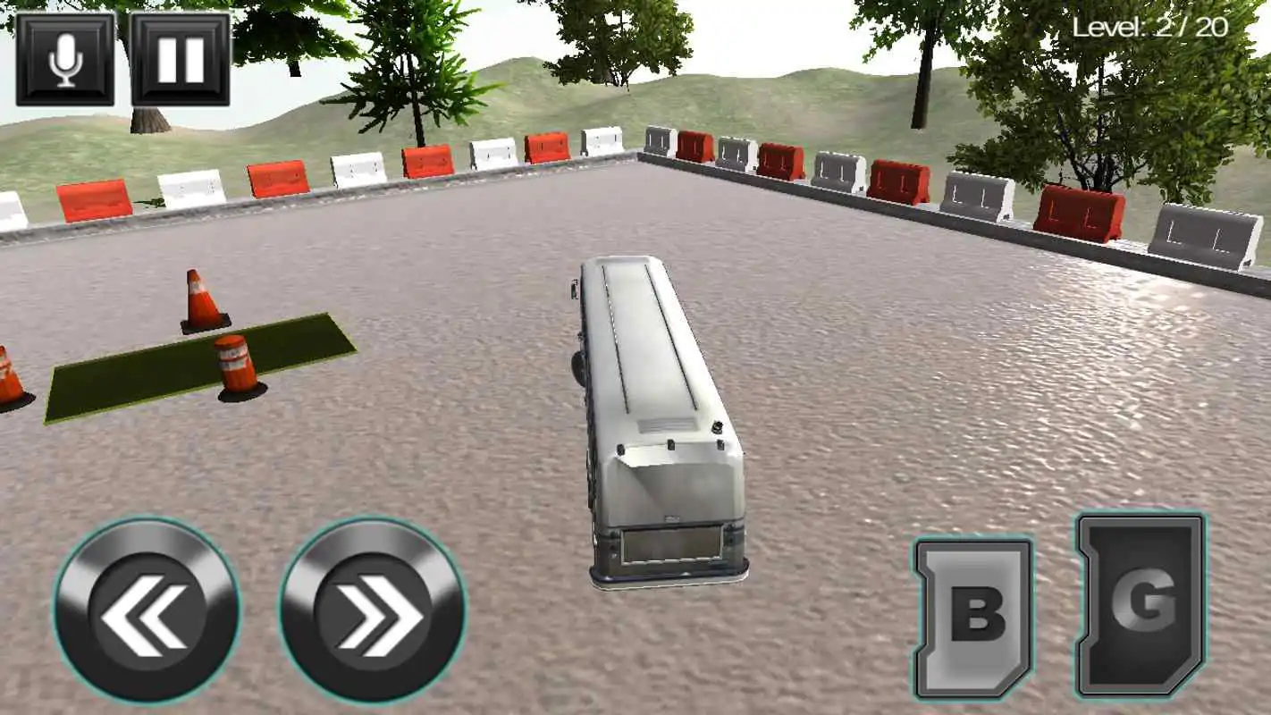 Play Bus Parking Driving School 3D