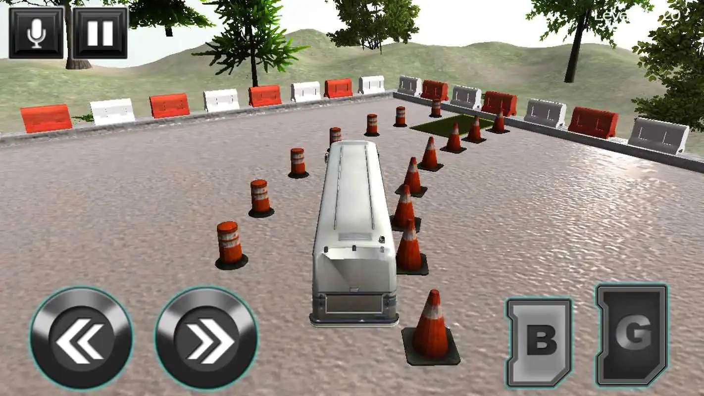 Play Bus Parking Driving School 3D