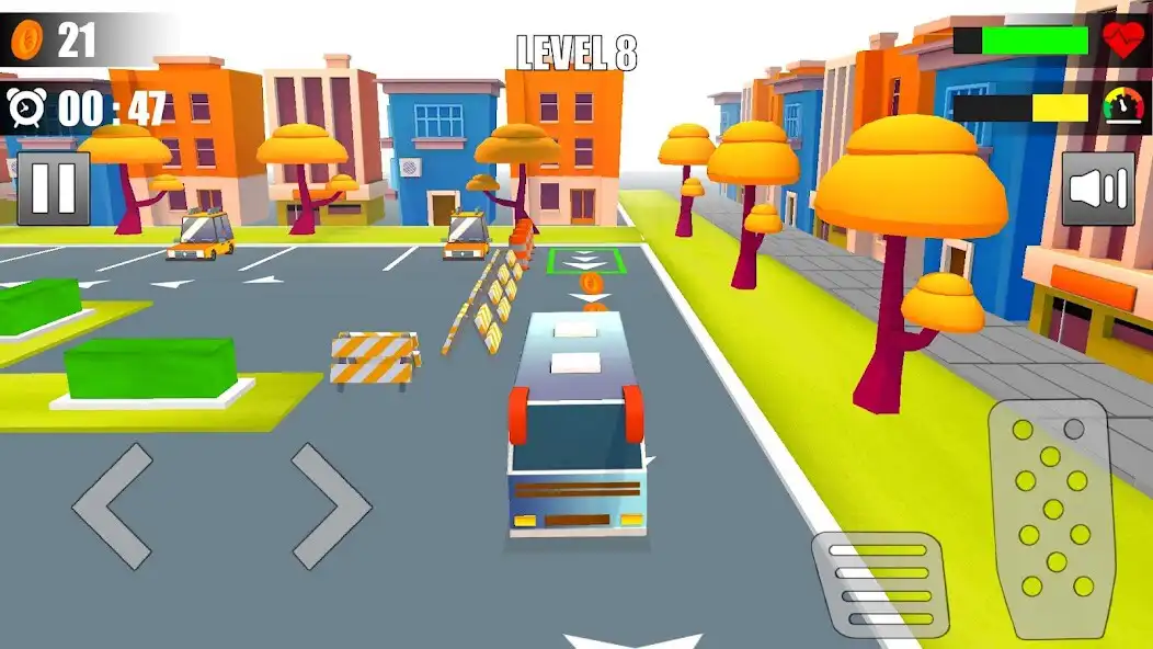 Play Bus Parking Game 2023 3D King as an online game Bus Parking Game 2023 3D King with UptoPlay