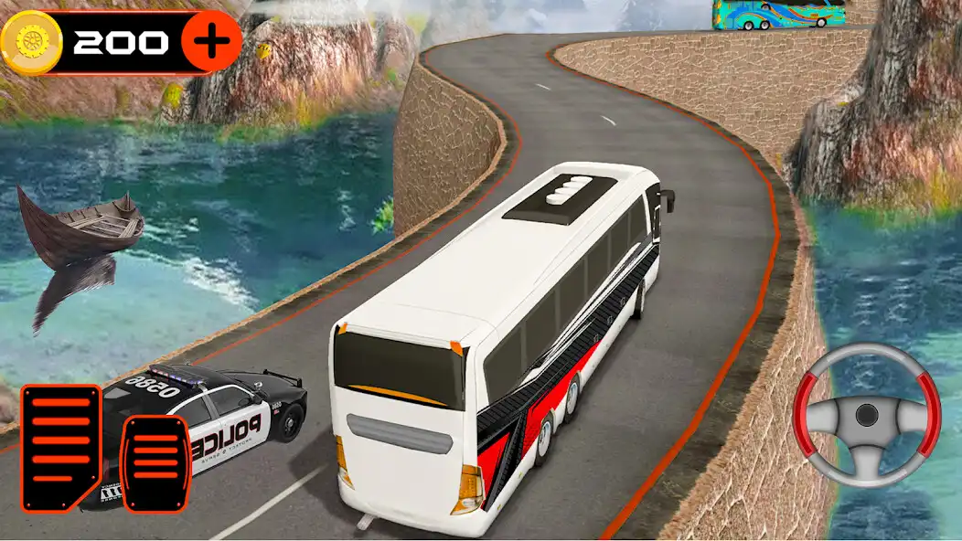 Play Bus Race Bus Driving Game as an online game Bus Race Bus Driving Game with UptoPlay